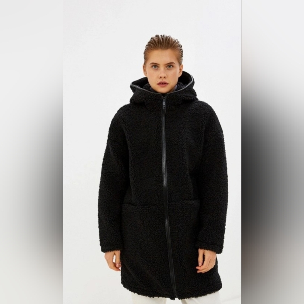 Noisy May Gabi Teddy Coat  Size MED( AS IS)